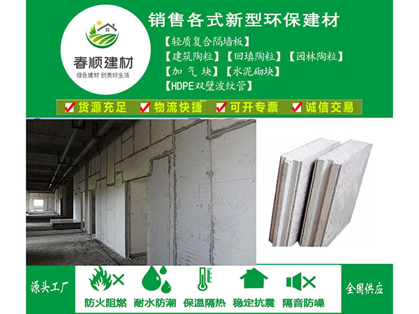 GRC板，ALC板與輕質(zhì)復(fù)合隔墻板批發(fā)
